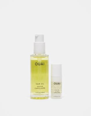 OUAI Haaröl: 45 ml (+ kostenloses Mini-Haaröl: 5 ml)-Keine Farbe