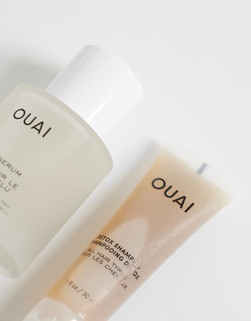 OUAI Scalp Serum 60ml & Detox Shampoo Deluxe 30ml, 4 of 4