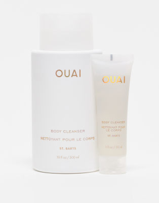 OUAI St Barts Body Cleanser: 300 ml (+ kostenloser St Barts Body Cleanser in Minigröße: 30 ml)-Keine Farbe