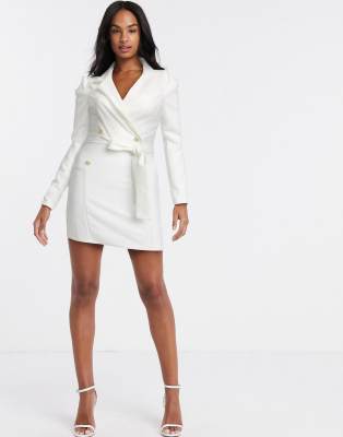 no sleeve blazer dress