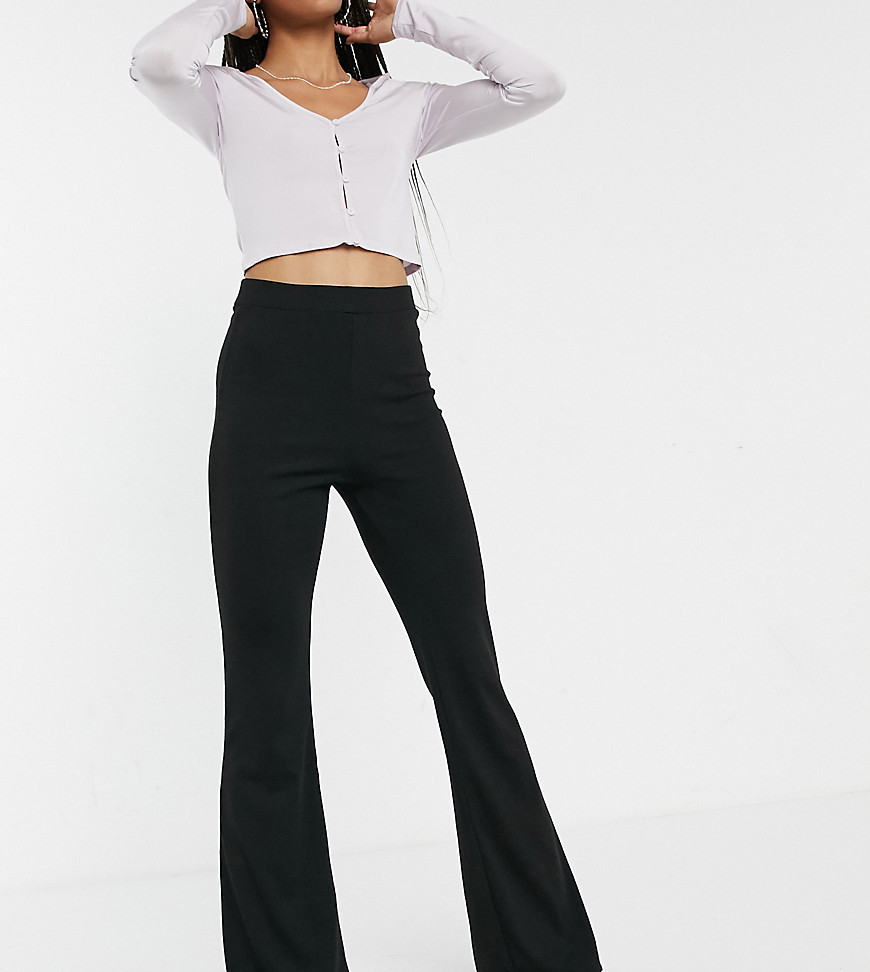 Outrageous Fortune exclusive wide leg flare in black