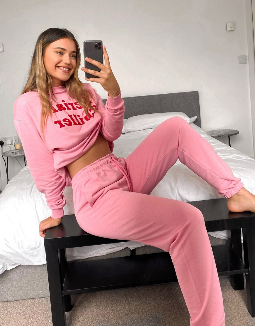 outrageous fortune -  – Loungewear – Jogginghose in Rosa