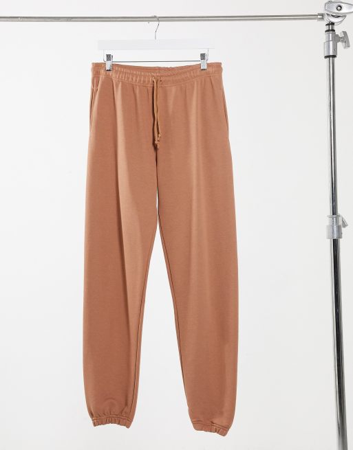 camel sweatpants set