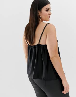 plus lace cami