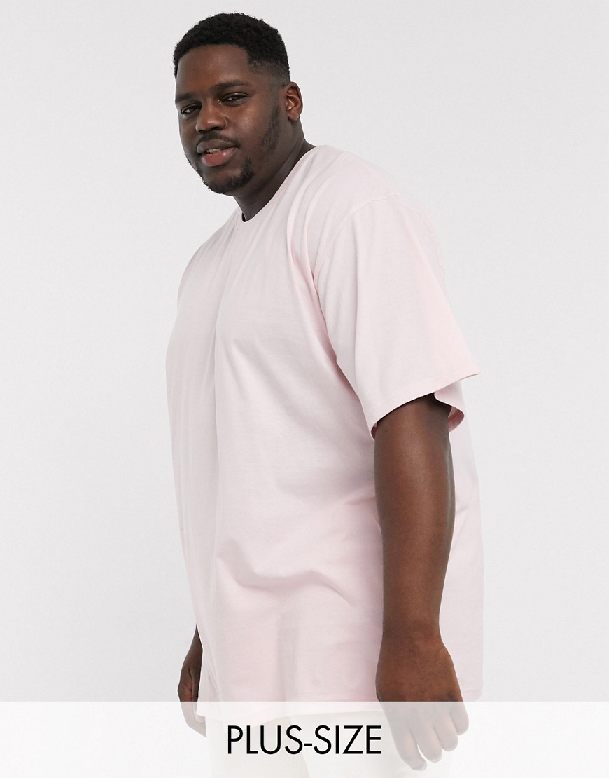 фото Oversize-футболка из органического хлопка soul star plus-розовый