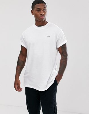 фото Oversize-футболка с принтом \"limited\" на груди night addict-белый