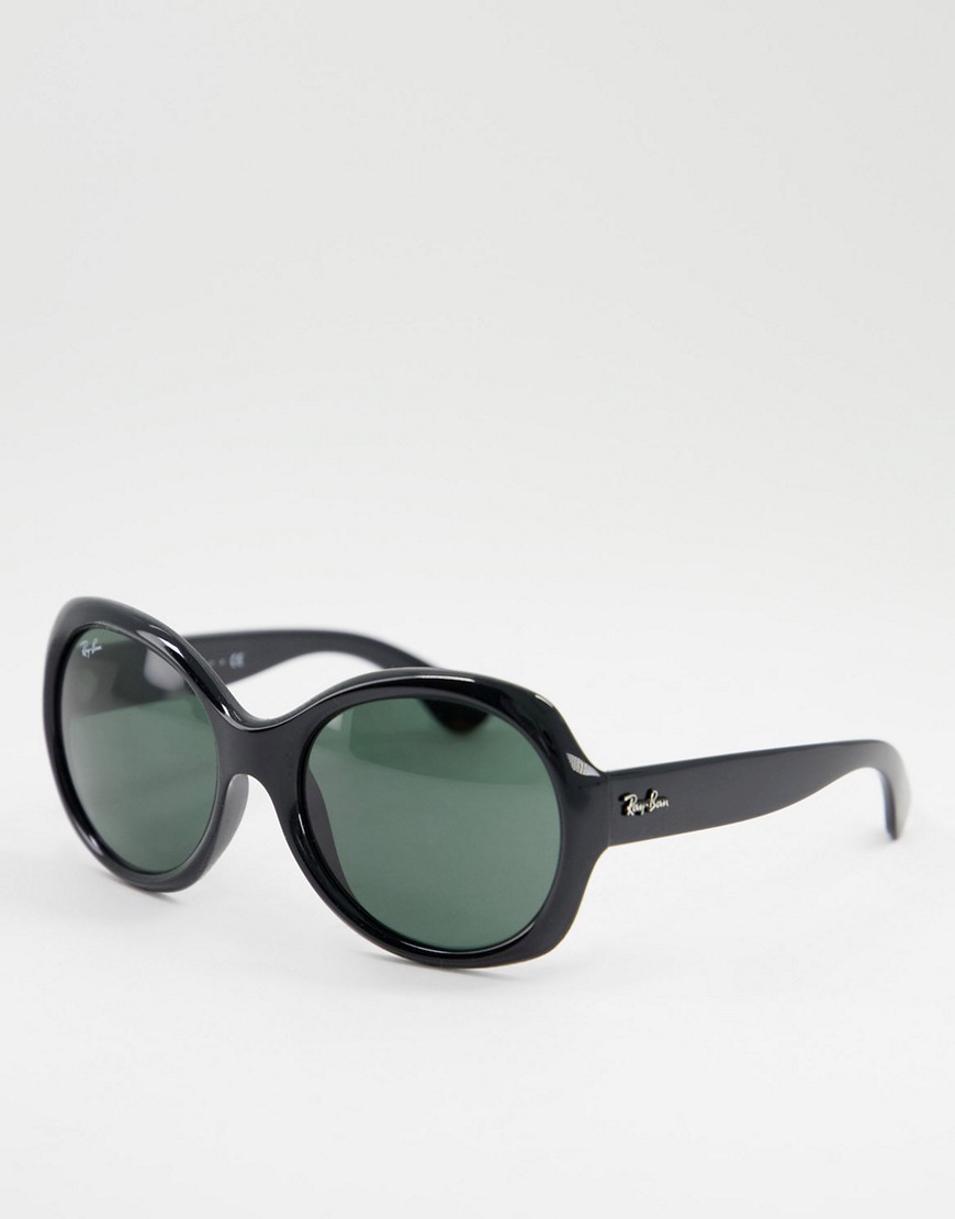 фото Oversized солнцезащитные очки ray-ban 0rb4191-черный цвет