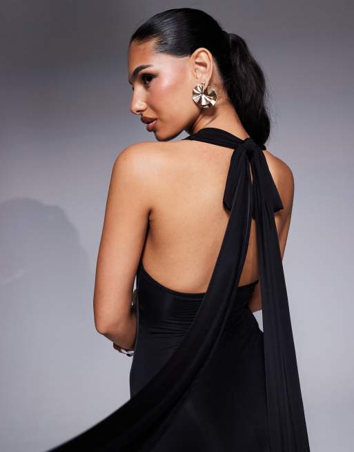 OW Collection Adeline jumpsuit in black