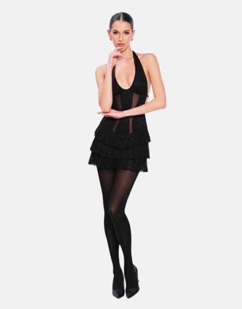 OW Collection - Eleanor - Vestito corto nero - view 1