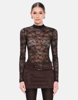 OW Collection - Lydia - Body in Schwarz