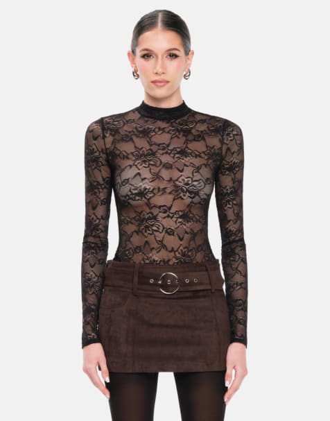 OW Collection - Lydia - Body in zwart - view 1