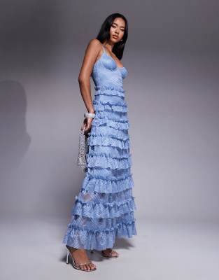 OW Collection - Marina - Maxikleid in Blau