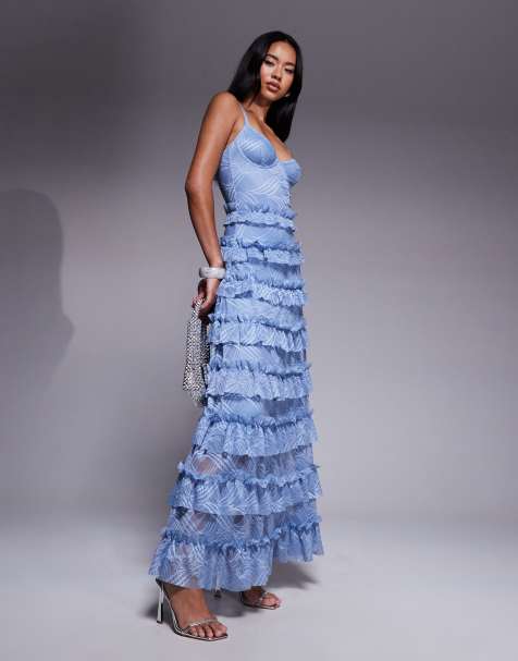 OW Collection - Marina - Robe longue - Bleu - view 1