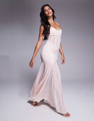 OW Collection - Serenity - Maxikleid in Hellrosa