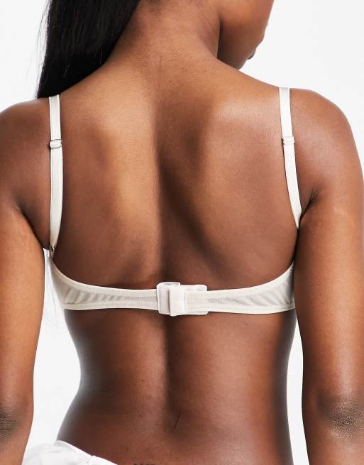 OW Intimates crystal bra in light beige, 2 of 4