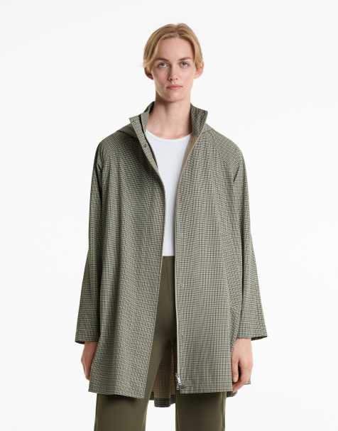 OYSHO 10k waterproof extra-lightweight midi layer jacket in soft mink - view 1