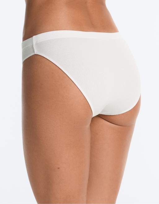 OYSHO 3 klassische Baumwollslips in Grau, 3 von 4