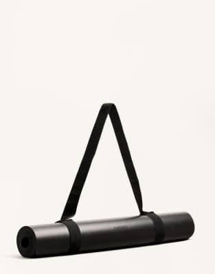 Oysho - 3 mm Yogamatte in Schwarz für vielseitige Anwendung