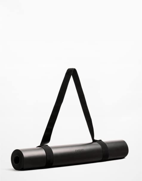 Oysho – 3 mm Yogamatte in Schwarz für vielseitige Anwendung - view 1