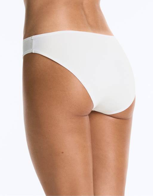 OYSHO 5 cotton blend classic briefs in pastel pink, 3 of 7