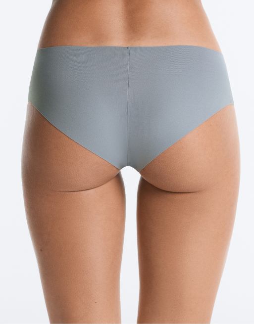 OYSHO 5 Hipster-Slips aus Polyamidmix mit Lasercut in Stahlblau, 4 von 7