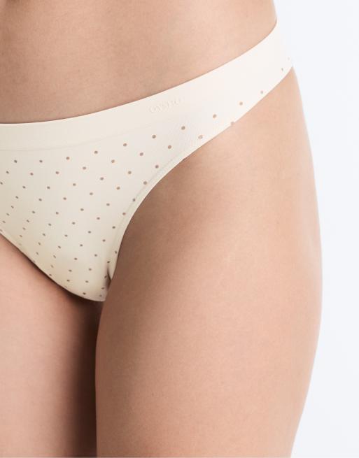 OYSHO 5 nahtlose Brazilian Slips mit Soft-Touch in Mink, 3 von 4