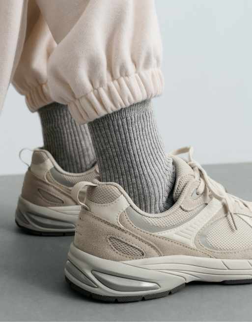 OYSHO 5 Paar Quarter-Socken aus Baumwolle in Dunkelgrau, 3 von 4