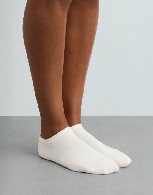 OYSHO 5 Paar Sneaker-Socken aus Baumwollmix in Dunkelkhaki, 2 von 4