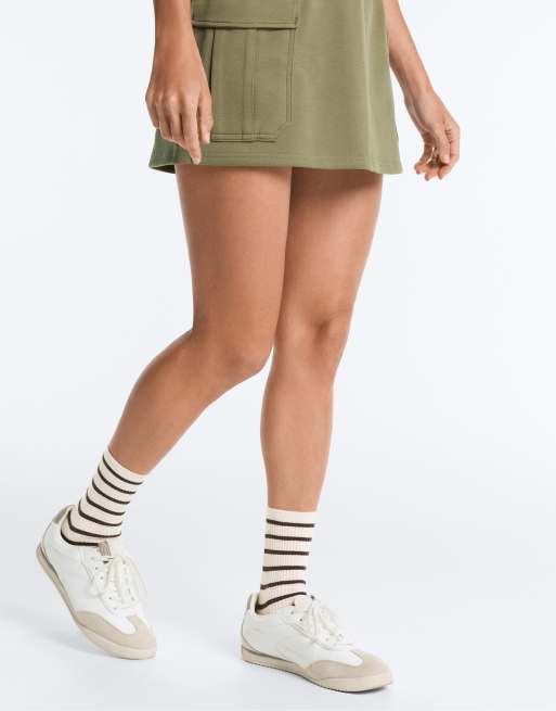 OYSHO 5-pack klassiska strumpor i bomullsmix, rosa, 2 av 7