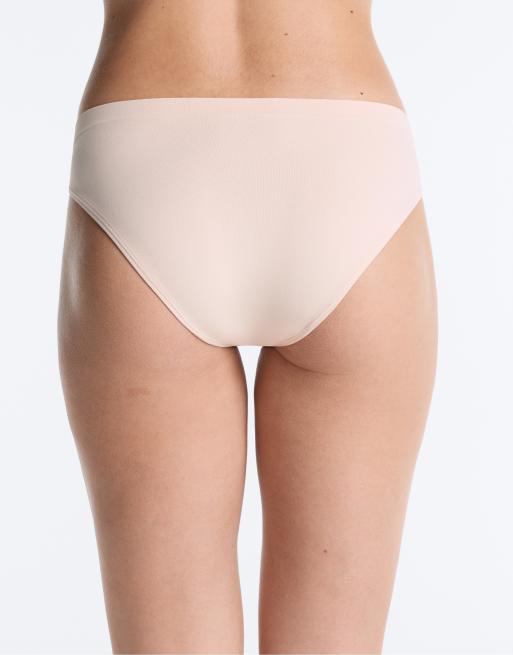 OYSHO 5 seamless soft-touch classic briefs in pink, 4 of 4