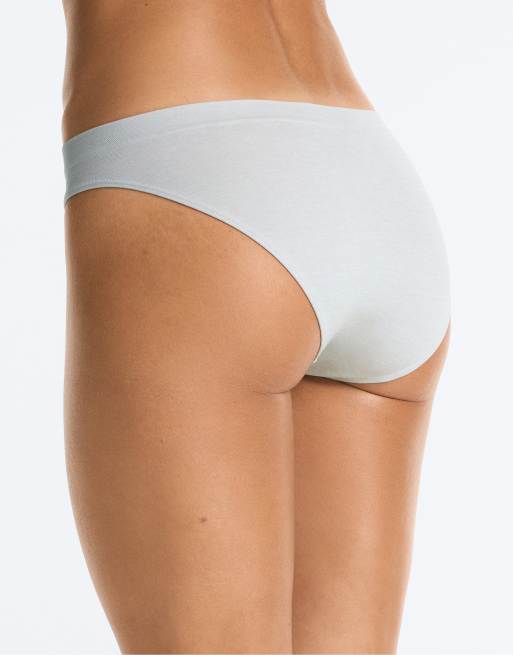 OYSHO 5 sømløse briefs i polyamidblanding i navy blue, 3 af 4