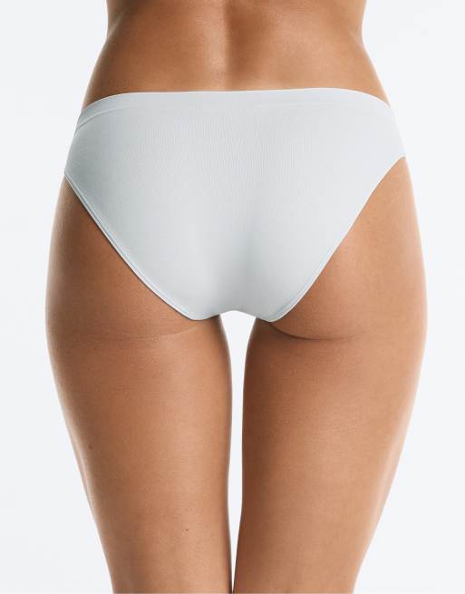 OYSHO 5 sømløse briefs i polyamidblanding i navy blue, 4 af 4