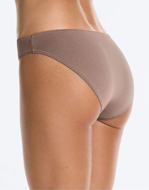 OYSHO 5er-Pack klassische Slips aus Baumwollmix in Braun, 3 von 7