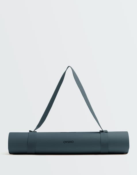 OYSHO 5mm yoga mat in blue - view 1