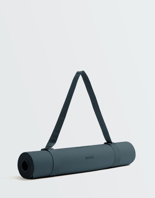 OYSHO 5mm yoga mat in blue, 2 of 6