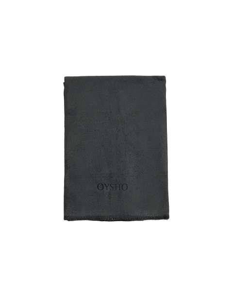 Oysho Adjustable mat towel in anthracite grey - view 1