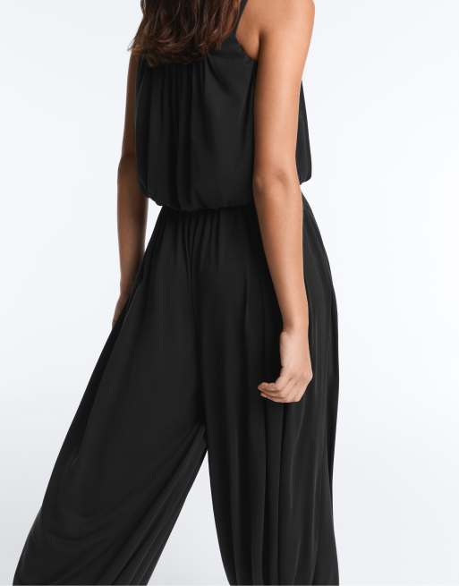 OYSHO – Ballonhose aus Modalmix in Schwarz, 4 von 4