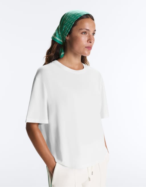 Oysho - Bandana 100% coton à imprimé fleurs - Vert, 3 de 4