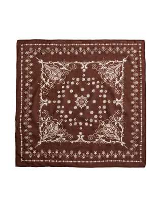 OYSHO - Bandana de course à imprimé - Cacao-Brown