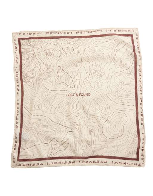 OYSHO Bandana mit Print aus 100 % Baumwolle in Cremeweiß, 4 von 4