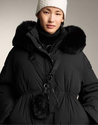 OYSHO - Bandoulière avec deux porte-monnaie - Noir