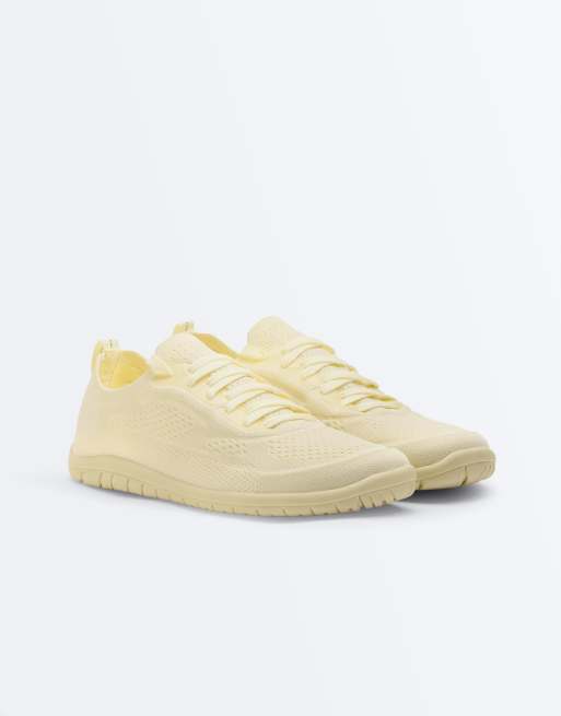 OYSHO - Barefoot - Sneakers sportive multi-attività gialle, 2 di 4