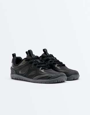 Barefoot - Sport-Sneaker in Schwarz für verschiedene Aktivitäten Schwarz 37