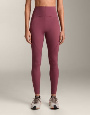 OYSHO - Basic Compressive - Knöchellange Leggings in Rosette-Rosa