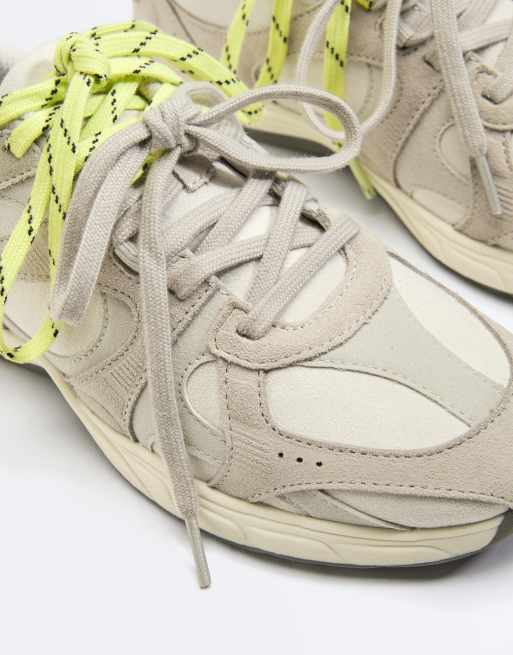 OYSHO - Baskets de course basses - Vison, 3 de 4