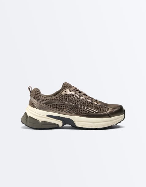 OYSHO - Baskets de course - Cuivre - view 1