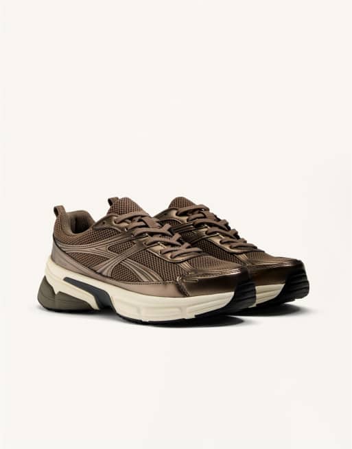 OYSHO - Baskets de course - Cuivre