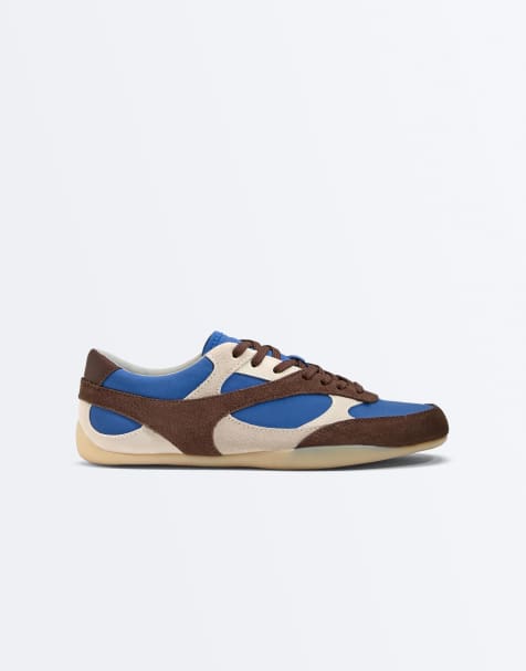 Oysho - Baskets façon rétro - Bleu - view 1