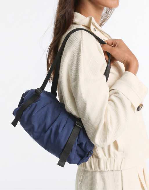 OYSHO - Blå lille crossbody-taske, 5 af 7