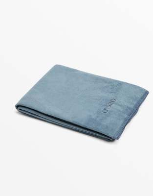Oysho – Blå yogamatta/handduk